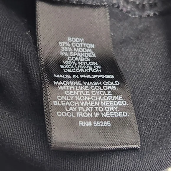 Express lace front v back tank black large - Picture 14 of 16